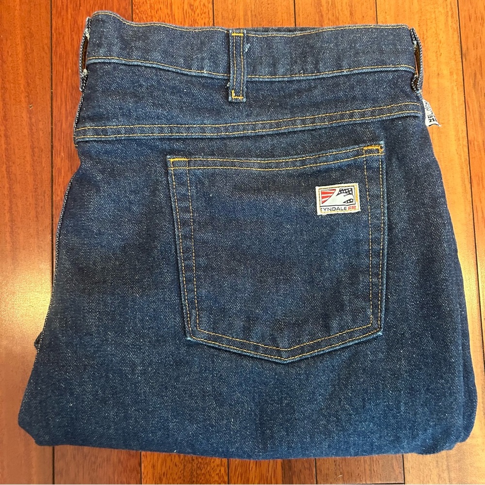 Tyndale FR Men's‎ MVM Rodeo J230T Flame Resistant Jeans 42x30 CAT 2 Made In USA